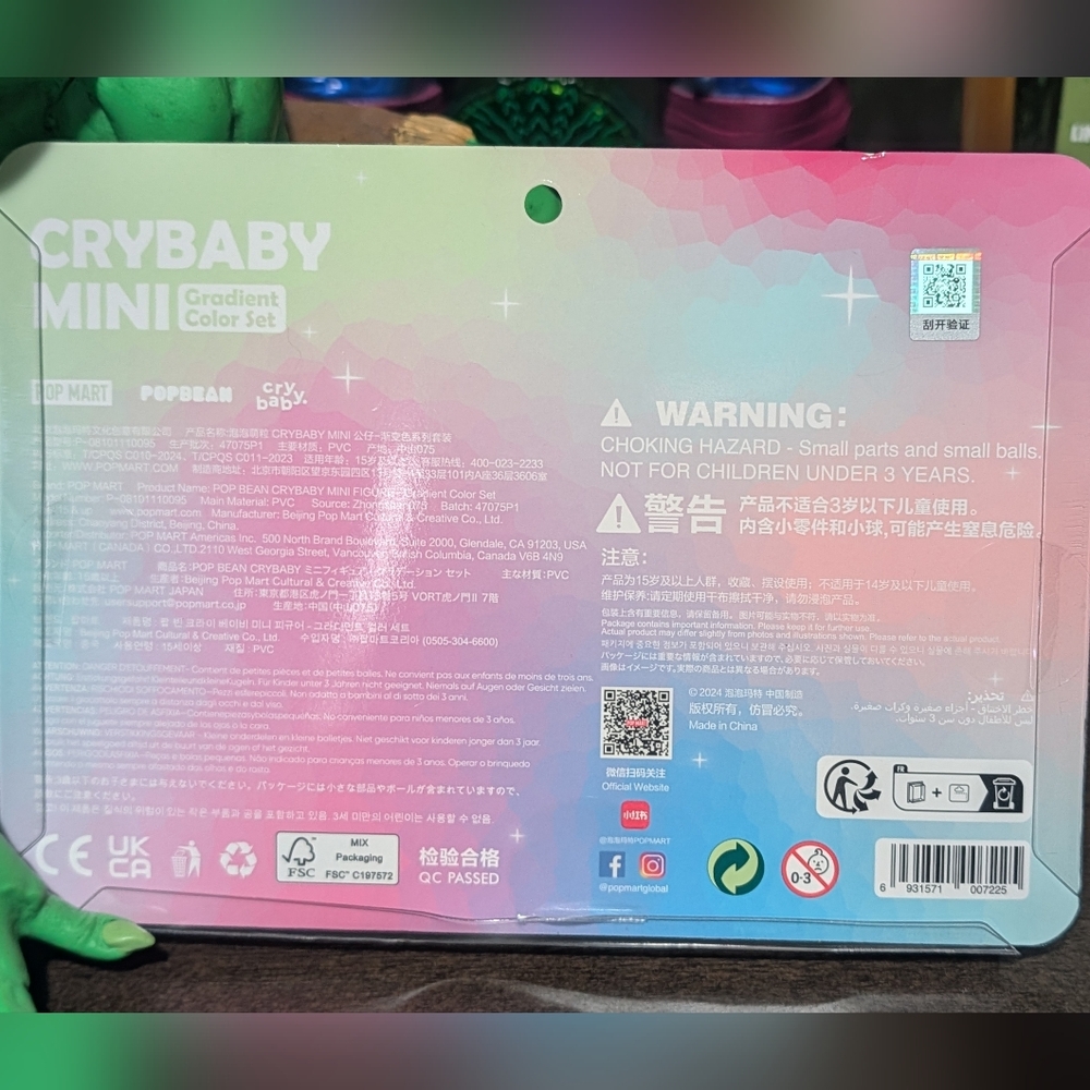 Crybaby Mini Gradient Color Set - Picture 2 of 3